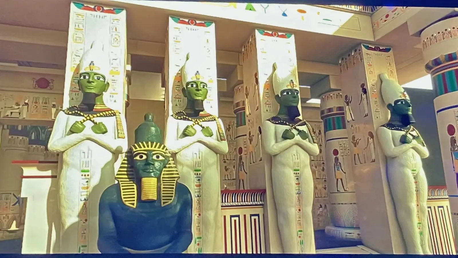 ラムセス大王展の展示物