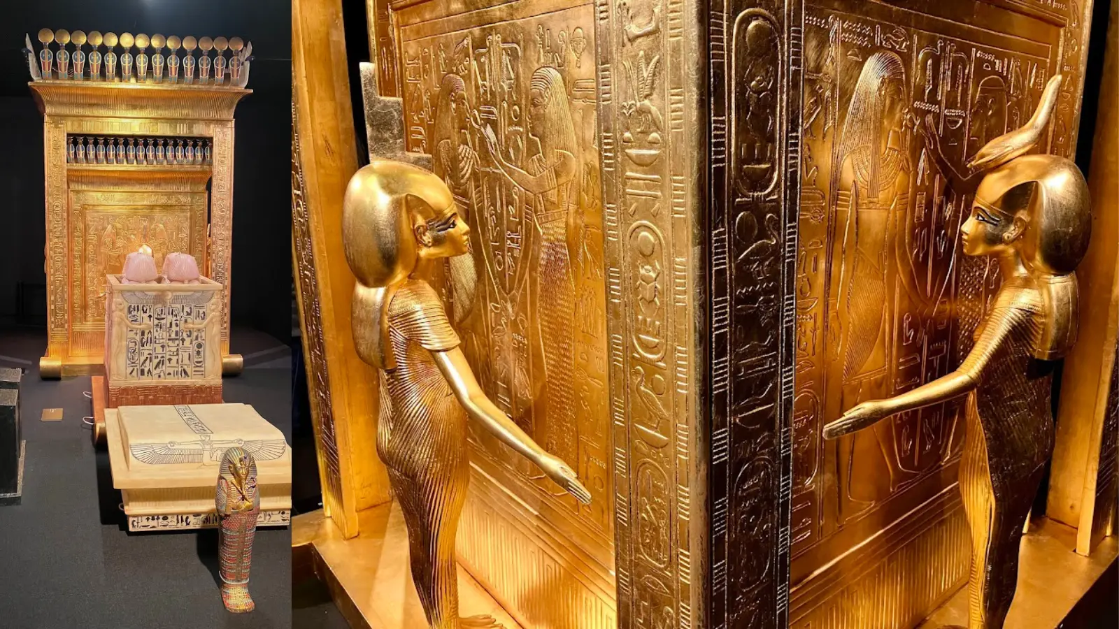 ミステリー・オブ・ツタンカーメン展示品